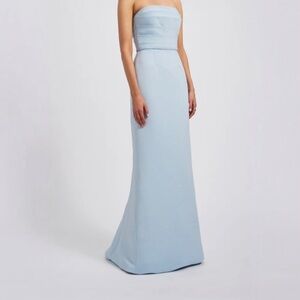(New with tag) Amsale Ice Blue Sonia Gown